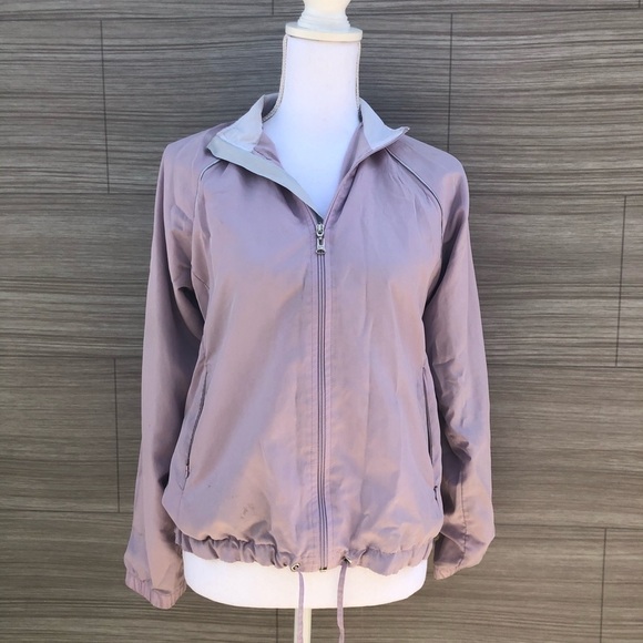 Gloria Vanderbilt windbreaker Jacket Size M - Picture 1 of 8